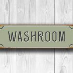 Washroom Sign 3