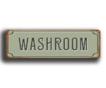 Washroom door Signs