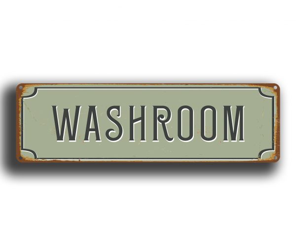 Washroom Sign 5