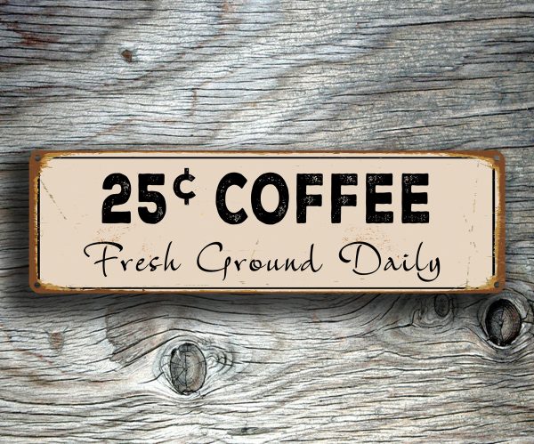 25c Coffee Decor