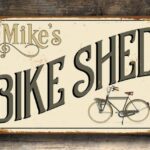 Custom Bike Shed Sign 1
