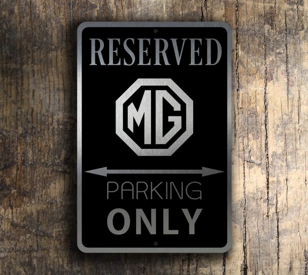 MG Metal Signs