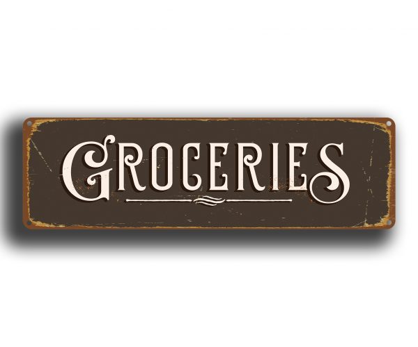 Groceries Sign 1