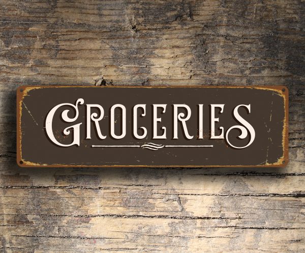 Grocery Sign