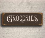 Groceries Sign