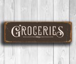 Groceries Signs