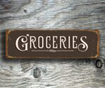 Vintage Grocery Sign