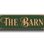 The Barn Sign sign 1