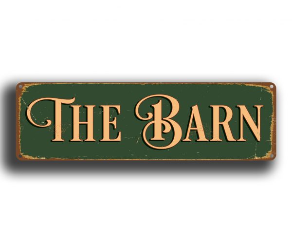 The Barn Sign sign 1