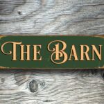 The Barn Sign sign 2