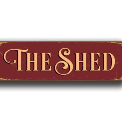 The Shed Sign