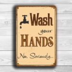 Wash Your Hands Sign 1