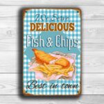 Fish and Chips Sign 1