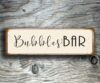 Bubbles Bar Sign