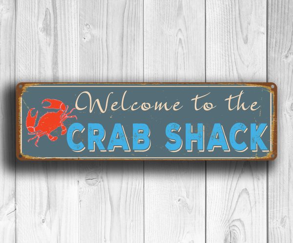 Crab Come & Get 'Em Sign Custom Crab Shack Seafood Lover Gift ENSA1002431