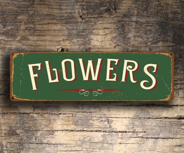 Flowers Sign