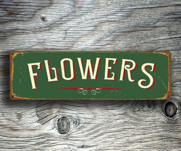 Flowers Sign