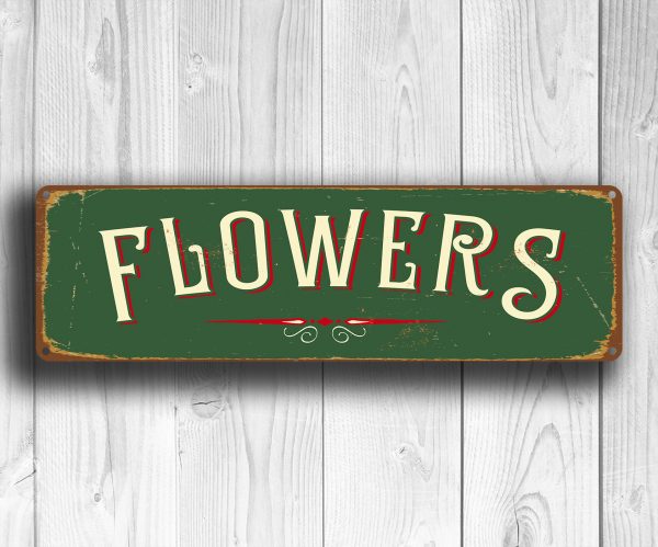 Flowers Sign