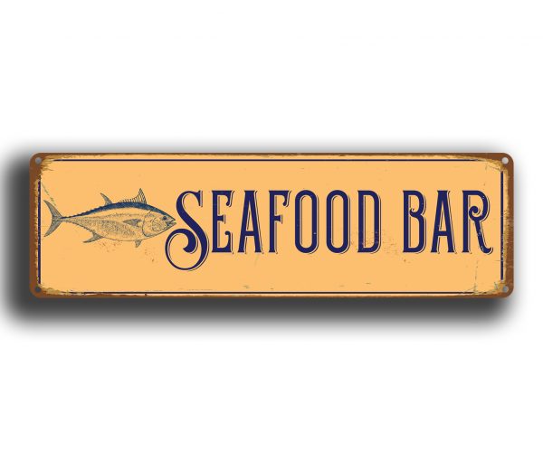 Seafood Bar Sign