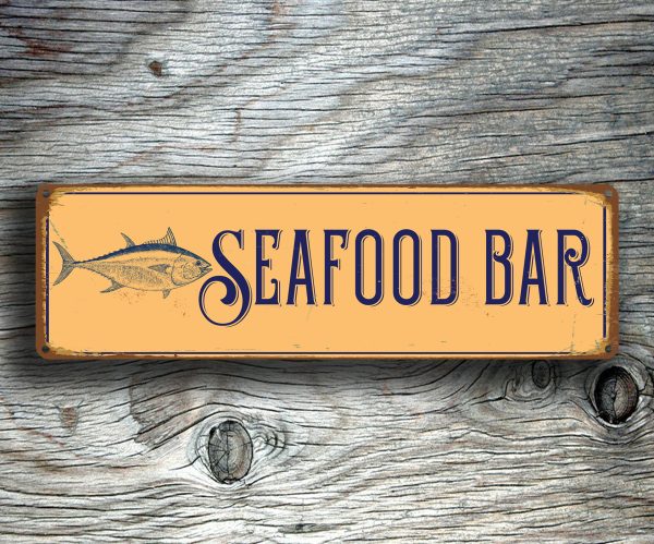 Seafood Bar Sign