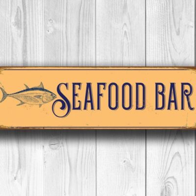 Seafood Bar Sign