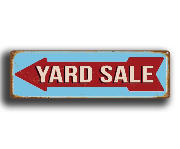 Yard Sale Sign 1