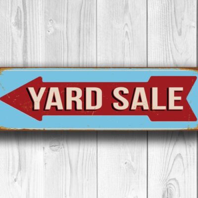 Yard Sale Sign