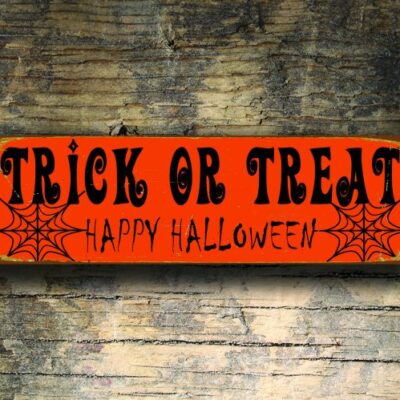 Trick or Treat Sign