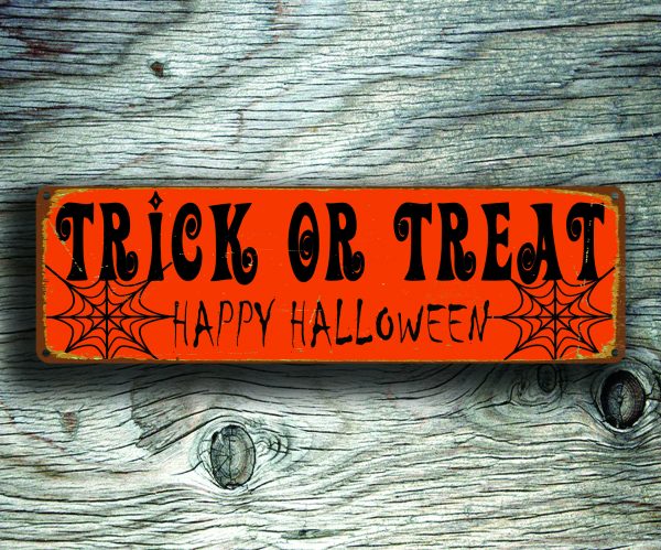 Trick or Treat Sign