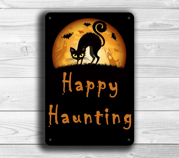 Happy Haunting Sign