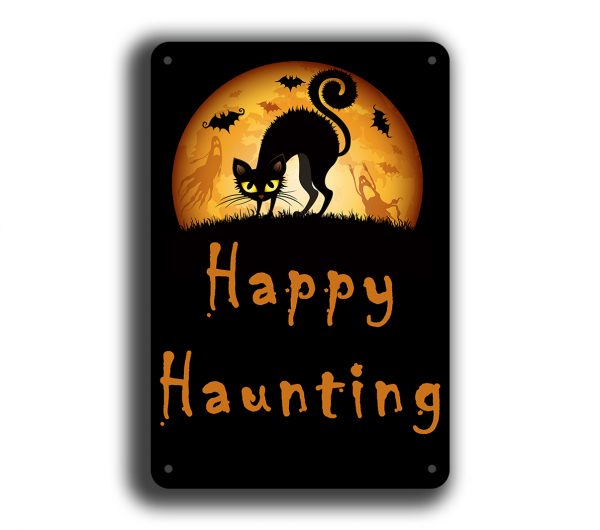 Happy Haunting Sign