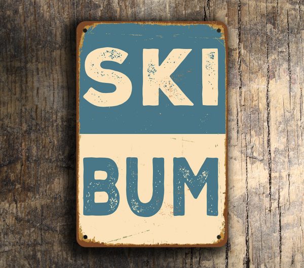 Ski Bum Sign