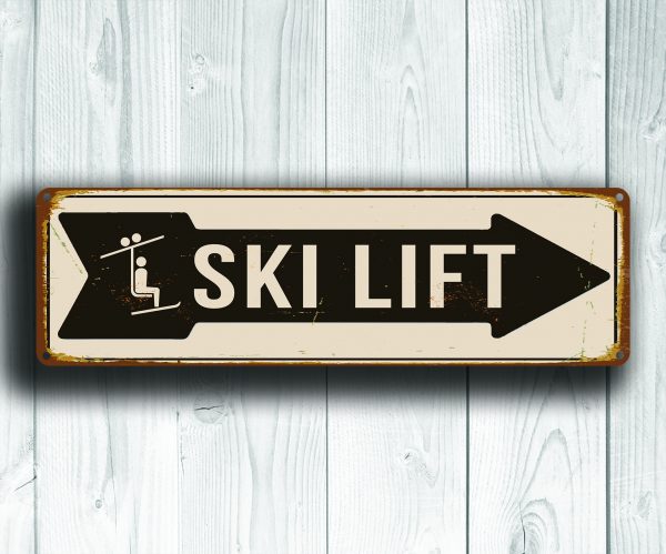 Ski Lift Sign 3