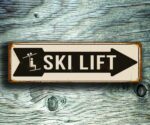 Ski Lift Directional Signs