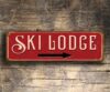 Ski Lodge Sign