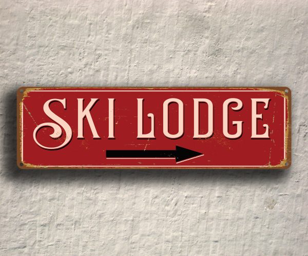 Ski Lodge Signs