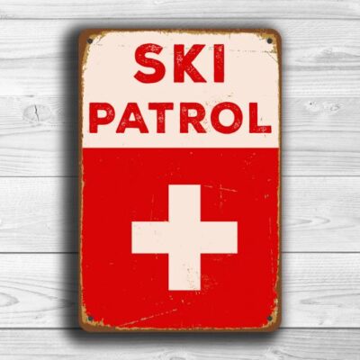 Ski Patrol Sign