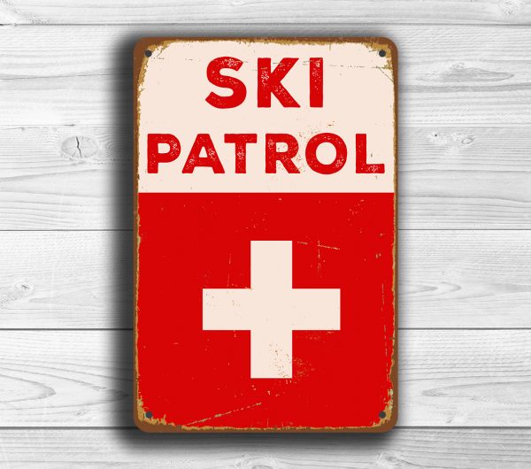 Ski Patrol Sign