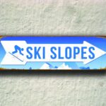 Ski slopes Sign 3