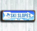 Ski Slopes Arrow