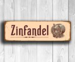 Zinfandel Winery Sign