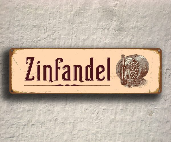 Zinfandel Wine Signs
