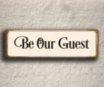 Guest Room Sign
