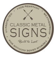 Classic Metal Signs