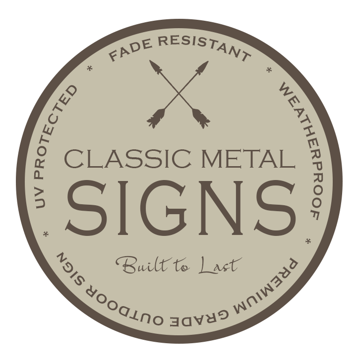 Classic Metal Signs