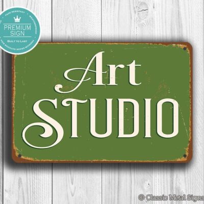 Artist Studio Sign