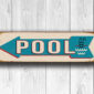 Pool Direction Sign