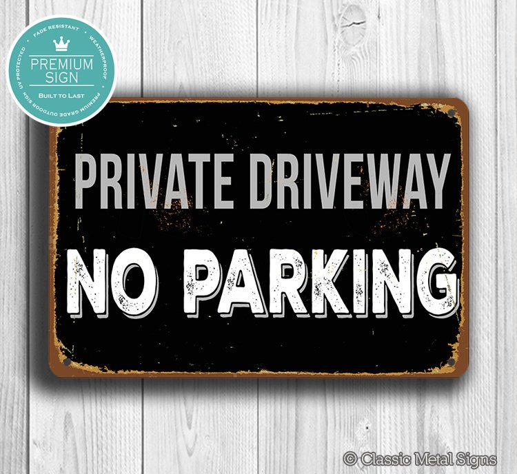 Private Driveway Sign