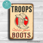 Troops Wipe Your Boots