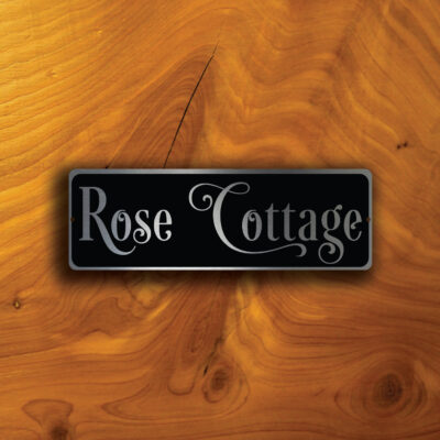 CUSTOM HOUSE NAMEPLATE Sign